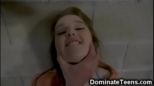 Teenage Slut Deep Throated in Jail!